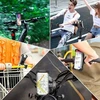 Bez Marki Laikiklis telefonui ant dviračio vairo, motociklo, paspirtuko