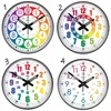 Bez Marki Laikrodis edukacyjny vaikams do nauki godzin Nauczyciel czasu 28 cm G12