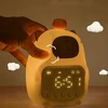 Bez Marki Laikrodis Žadintuvas Kapibara Lampka Nocna Timer Biurkowy Drzemka LED USB