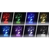 Bez Marki Lampa Illusion 3D SONIC ( 4 panele ) Lampka Nocna