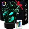 Bez Marki Lampa Illusion 3D SONIC ( 4 panele ) Lampka Nocna
