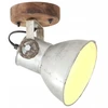 Bez Marki Lampa kinkietowa 2 vnt. 17cm, styl vintage, sidabrinė ir-ruda