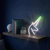 Bez Marki Lampa LED Neon Light Konik Vienaragis Znak LED Vienaragis kolorowy YDH
