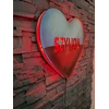 Bez Marki Lampa Led POLSKA Serce kolory personalizowana w kształcie serca