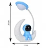 Bez Marki LAMPA NOCNA BIURKOWA POKOJOWA ASTRONAUTA DLA DZIECI LAMPA LED USB
