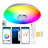 Lubinis šviestuvas Bez Marki LAMPA PLAFON NATYNKOWY RGB BLUETOOTH 60W ZMIENNA BARWA ŚWIATŁA Pultas