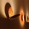 Sieninis šviestuvas Bez Marki LAMPA ŚCIENNA LED KSIĘŻYC ZŁOTO MIEDŹ OBRACALNA o 360° LED 25cm KREATYWNA