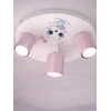 Bez Marki LAMPA SUFITOWA DZIECIĘCA LUMI DREAMS PLAFON 30cm GU10 KOT POKÓJ DZIECKA LED