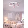 Bez Marki LAMPA SUFITOWA DZIECIĘCA LUMI DREAMS PLAFON 30cm GU10 KOT POKÓJ DZIECKA LED