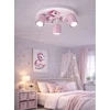 Bez Marki LAMPA SUFITOWA DZIECIĘCA LUMI DREAMS PLAFON 30cm UNICORN POKÓJ DZIECKA LED