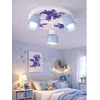 Bez Marki LAMPA SUFITOWA DZIECIĘCA LUMI DREAMS PLAFON 30cm E27 DRAGON POKÓJ DZIECKA