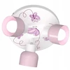 Bez Marki LAMPA SUFITOWA DZIECIĘCA LUMI DREAMS PLAFON 30cm E27 MOTYLE POKÓJ DZIECKA