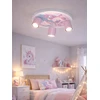 Bez Marki LAMPA SUFITOWA DZIECIĘCA LUMI DREAMS PLAFON 30cm UNICORN POKÓJ DZIECKA LED