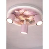 Bez Marki LAMPA SUFITOWA DZIECIĘCA LUMI DREAMS PLAFON 30cm GU10 WRÓŻKA POKÓJ DZIECKA