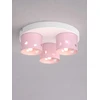 Bez Marki LAMPA SUFITOWA DZIECIĘCA ROSA RÓŻOWA SERCA LED POKÓJ DZIEWCZYNKI PLAFON