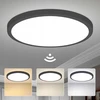 Lubinis šviestuvas Bez Marki Lampa Sufitowa LED 28W su Radarem i Czujnikiem Zmierzchu 3000K/4000K/6000K