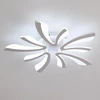 Bez Marki Lampa sufitowa LED do salonu sypialni 70cm 50W 65000K światło zimne balta