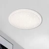 Bez Marki LAMPA SUFITOWA LED ŚCIEMNIANA Z PILOTEM GWIAZDAMI I KRYSZTAŁAMI