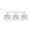 Bez Marki Lampa sufitowa plafon żyrandol BALONY lampy sufitowe żyrandole loft led