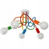 Bez Marki LAMPA sufitowa VEN W-LOOP/5 MIX metalo sp. OPRAWA plafon pręty sticks spirala