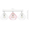 Bez Marki Lampa sufitowa wisząca WIRE 3 żyrandol lampy sufitowe do pokoju loft led