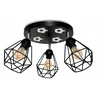 Bez Marki Lampa sufitowa wisząca żyrandol MUNDIAL DIAMOND można LED loft lampy juoda
