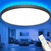 Bez Marki Lampa sufitowa Zemty Plafon balta 59CM, 50W