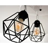 Bez Marki Lampa wisząca / sufitowa DIAMOND 3 Baltas można LED