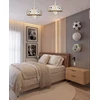 Bez Marki Lampa wisząca sufitowa żyrandol MUNDIAL SPIRO 2 loft lampy do pokoju led
