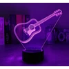 Bez Marki LAMPKA 3D LED USB - GITARA KLASYCZNA - Z PILOTEM