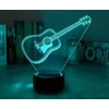 Bez Marki LAMPKA 3D LED USB - GITARA KLASYCZNA - Z PILOTEM