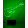 Bez Marki LAMPKA 3D LED USB - GITARA KLASYCZNA - Z PILOTEM