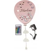 Bez Marki LAMPKA BALON su imieniem MOTYLKI kolory do wyboru nocna LED jungiama į tinklą Pultas