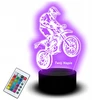Bez Marki Lampka LED Motocross Cross Motor Pilot Enduro Grawer Usb Hobby Motocyklisty