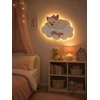 Bez Marki Lampka LED personalizowana chmurka kotek dydis L 388X285