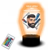 Bez Marki Lampka Led Statuetka Prezent Dla Barbera Fryzjera Upominek Rinkinys USB Imię