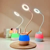 Bez Marki LAMPKA NA BIURKO DO CZYTANIA LED Dla Dziewczynki Dla Dzieci Różowa Nocna