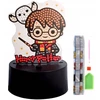 Bez Marki Lampka nocna DIY Diamond Painting Harry Potter LED komplektas haft diamentowy