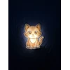 Bez Marki Lampka nocna KOT KOTEK 3D