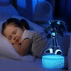 Bez Marki Lampka nocna LED 3D SONIC hologram 4xpanele ŚWIATŁO LED DEKORACJA USB Pultas