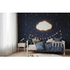 Bez Marki Lampka Nocna LED CHMURKA Biała42cm dla Dzieci XL Ścienna Styl Skandynawski