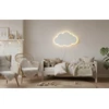 Bez Marki Lampka Nocna LED CHMURKA Biała42cm dla Dzieci XL Ścienna Styl Skandynawski