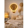Bez Marki Lampka Nocna LED Dla Dzieci Balon Drewniana Na Ścianę Boho Skandynawska L
