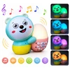 Bez Marki Lampka Nocna LED dla Dzieci RGB Bluetooth – Melodie, Timer, Akumuliatorius USB