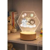 Bez Marki Lampka Nocna Led, dla dziecka + Imię, personalizowana plexi , prezent