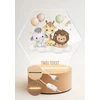Bez Marki Lampka Nocna Led, dla dziecka + Imię, personalizowana plexi , prezent