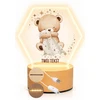 Bez Marki Lampka Nocna Led, dla dziecka + Imię, personalizowana plexi , prezent