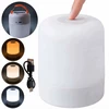 Bez Marki Lampka Nocna LED Dotykowa 3 Barwy Światła Regulacja Jasności USB-C Camping
