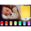 Bez Marki Lampka nocna LED RGB dotykowa 4x USB Taipow S400 7 kolorów biurkowa