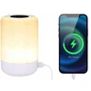 Bez Marki Lampka nocna LED RGB dotykowa 4x USB Taipow S400 7 kolorów biurkowa